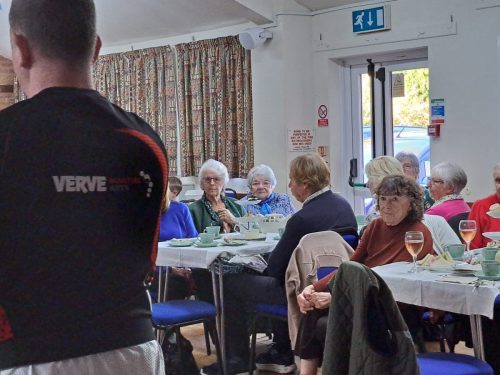Afternoon Tea - Church Hall 100 - Verve Demonstration